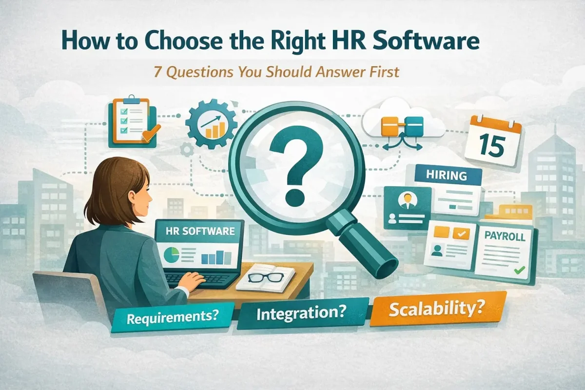 How to Choose the Right HR Software – 7 Questions You Should Answer First
