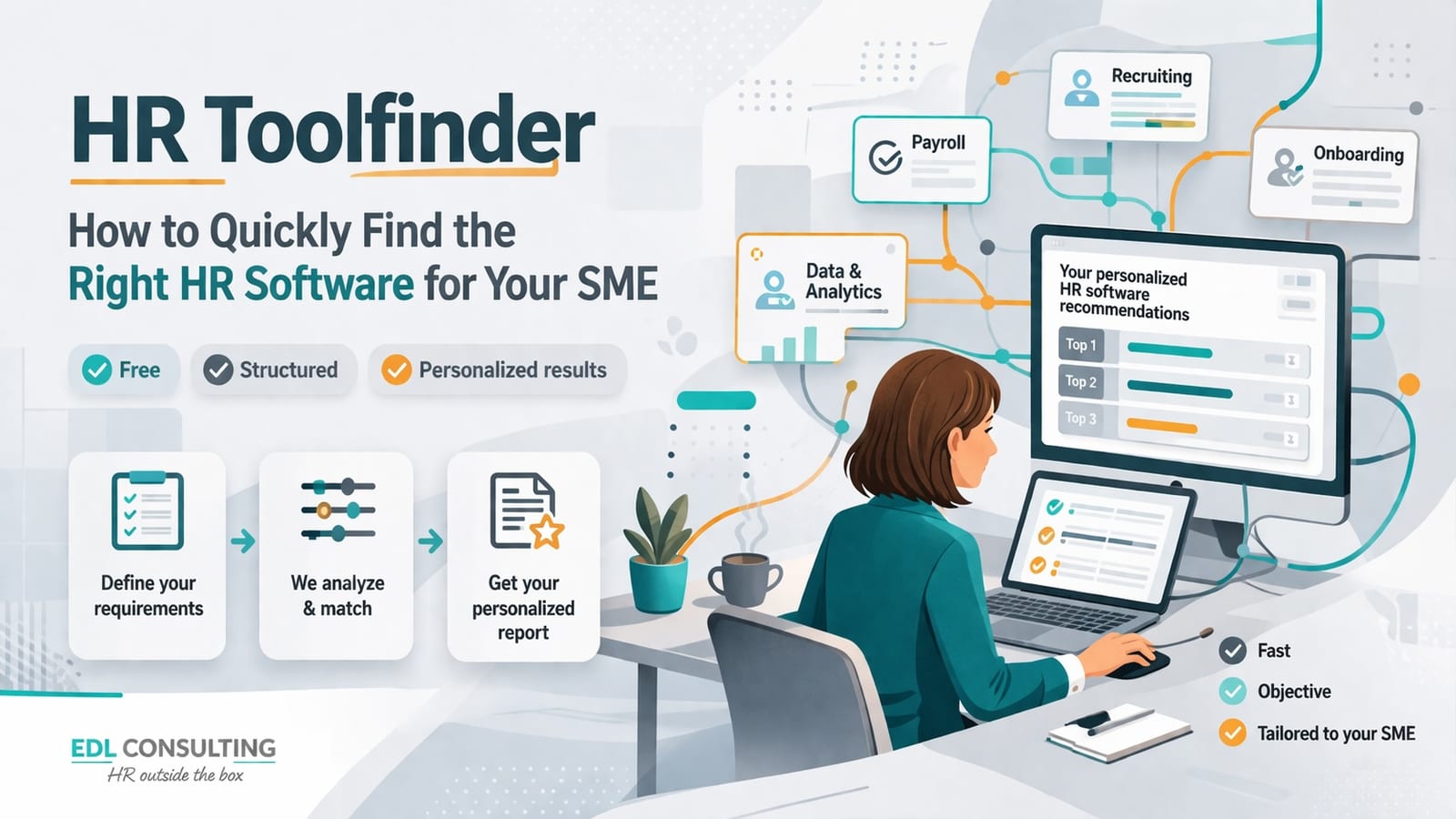 HR-Toolfinder: So finden Sie schnell die passende HR-Software für Ihr KMU