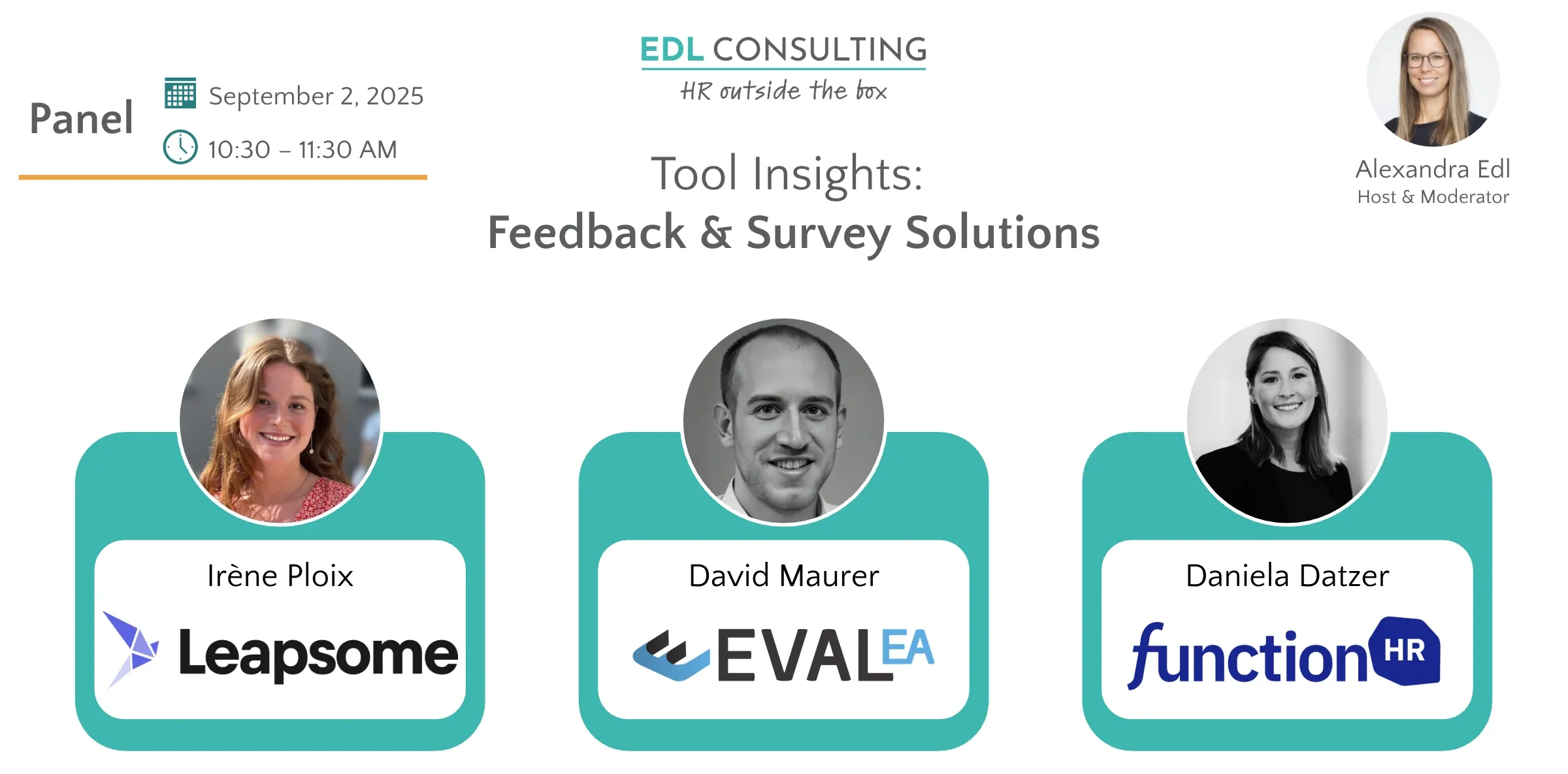 Panel: Feedback & Survey Solutions